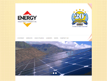 Tablet Screenshot of energy-industries.com